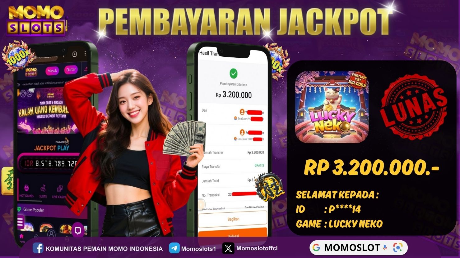 MOMOSLOTS JACKPOT SLOT LUCKY NEKO